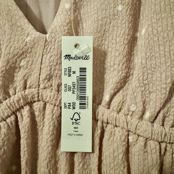 Sophia Smocked Midi Dress in Polka Dot - Picture 6 of 6